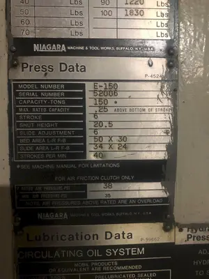 USED 1983 NIAGARA E 150