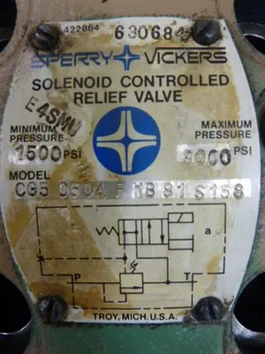 USED VICKERS CG5060AFWB81S158