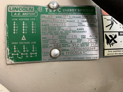 EMC 100 ton Press