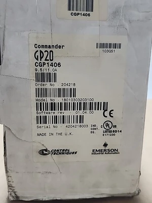 NEW Control Techniques CGP1406