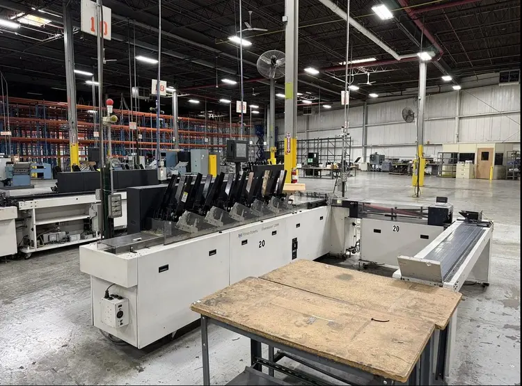 Used PITNEY BOWES (6) STATION FLOWMASTER 1200 MAIL INSERTER Mail Inserters Illinois US | Capital Equipment Solutions #496550