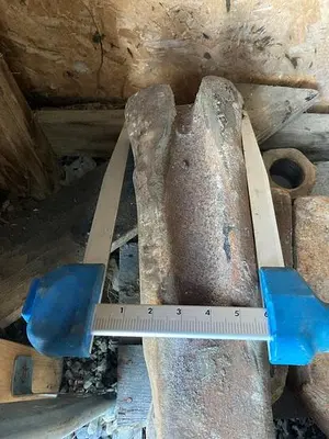 Used AFTERMARKET 6” X 25” CABLE TOOL DRILLING CHISEL BIT Other Cutting Tools Pennsylvania US | East West Machinery & Drilling #1417247