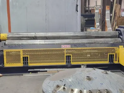 12' X 1/2" WEBB MODEL #9L-1312 3 ROLL INITIAL PINCH PLATE ROLL : YOBRO #24943