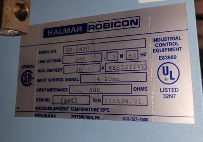 USED HALMAR ROBICON 3P-2490