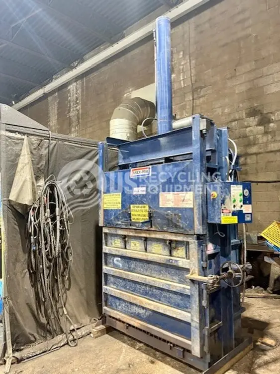 Used MAX PAK MP-6020-66-7 FULL PENETRATION VERTICAL Balers | US Recycling Equipment #474625