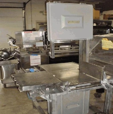 82-0067 Hobart 5801 Refurbished Meat Saw w Stainless Top