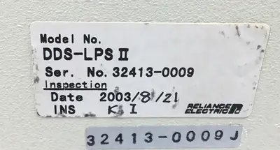 USED Reliance DDS-LPS II