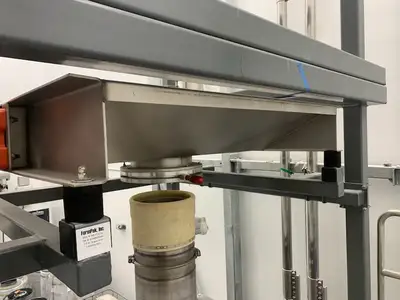Vertical 3235 Liter Stainless Steel Hopper Tank