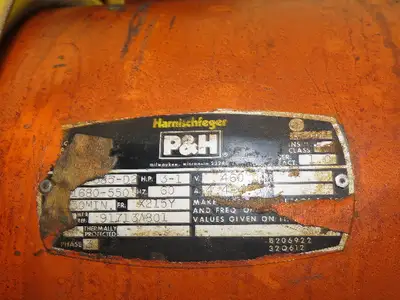 Cleveland Tramrail P&H 2 Ton Single Girder Underhung Bridge Crane 45' 10" Span