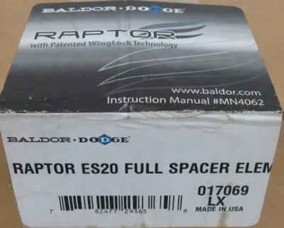 NEW DODGE 017069 RAPTOR ES20 FULL SPACER