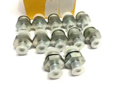 USED PARKER TRIPLE-LOK® 37° FLARE JIC TUBE FITTING STRAIGHT MALE