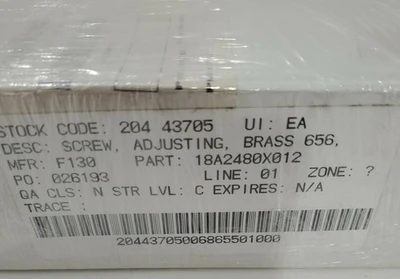 NEW FISHER 18A2480X012