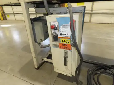 Sparks Dura-Drive 28"x 18' 4" Conveyor 23"Belt 1Hp 460V Variable Speed