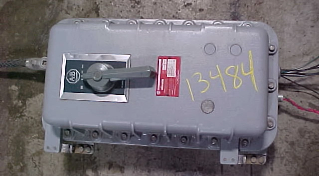 Used ALLEN BRADLEY EXPLOSION ENCLOSURE SWITCH ENCLOSER Misc Electrical & Power Parts New Jersey US | Champion Trading Corporation #423509