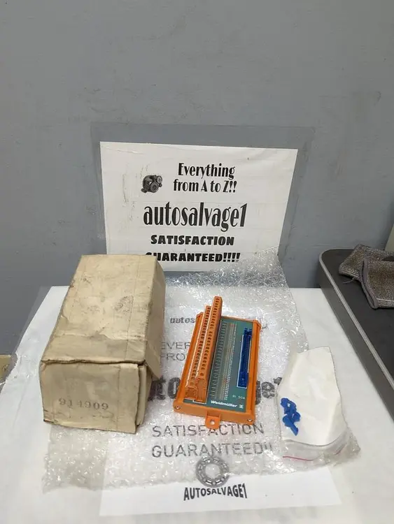 New | in-Stock WEIDMÜLLER 914909 Miscellaneous Equipment (Electrical & Power) | Surplus Asset Holdings #1197021