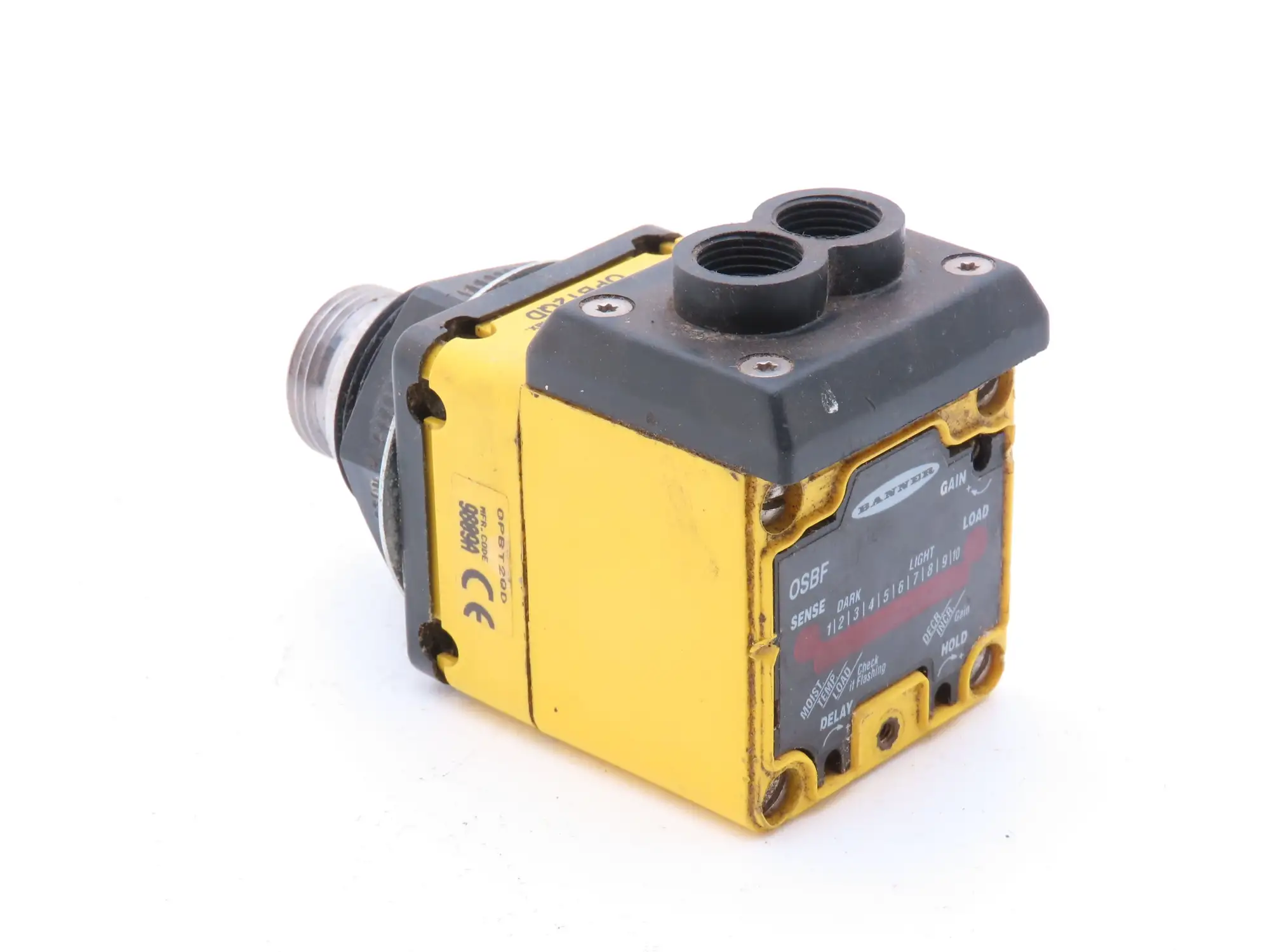 Banner OSBF Photoelectric Sensor Head M22 Base OPBT2QD