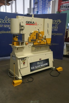 Used GEKA HYD 100 Ironworkers California US | Sterling Machinery Exchange #1466791