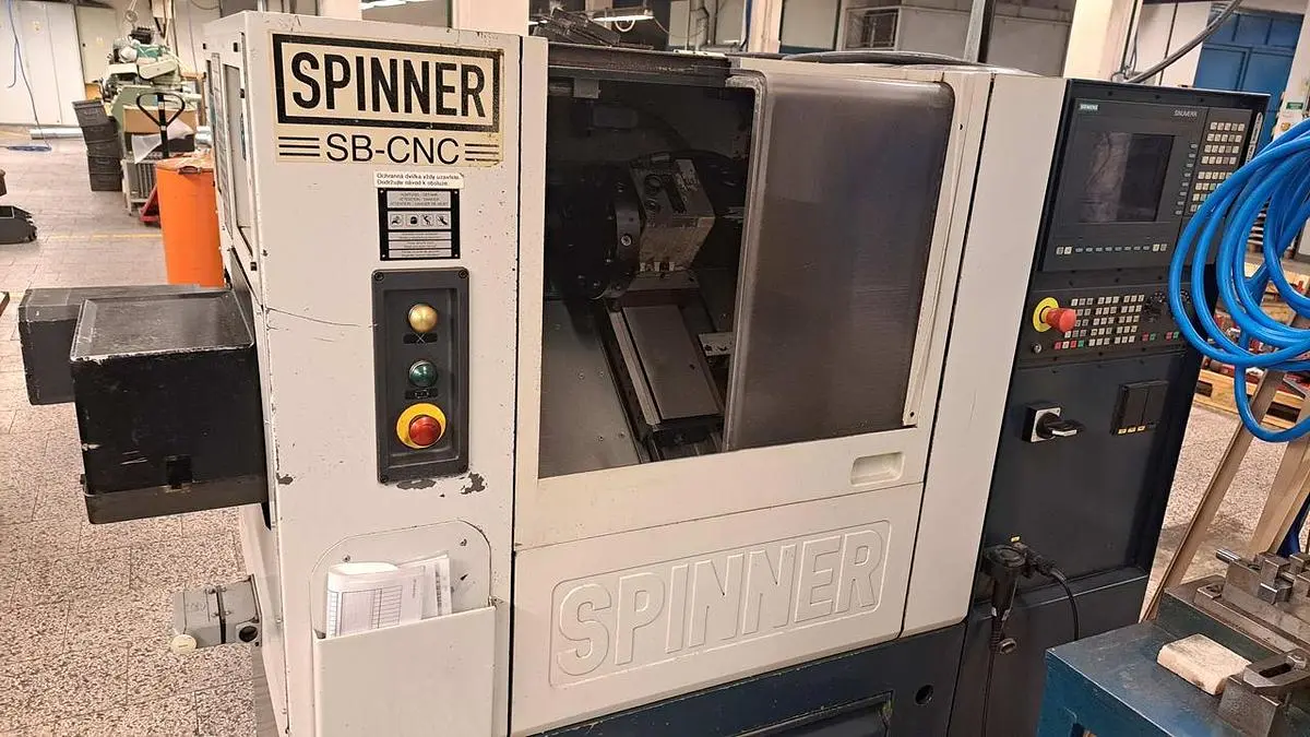 Used 1999 SPINNER SB-CNC CNC Lathes CZ | Amaron s.r.o. #1056697