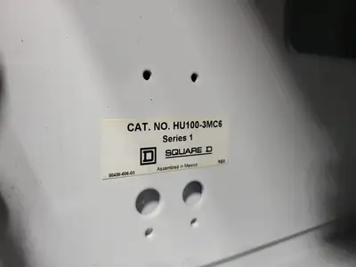 USED SQUARE D MODEL 6