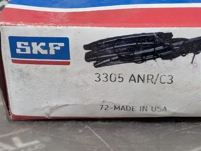 SKF 3305 ANR/C3 Double Row Angular Contact Bearing 25x62x26mm New NIB