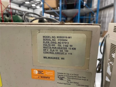 USED STERLCO M2B2016-M1