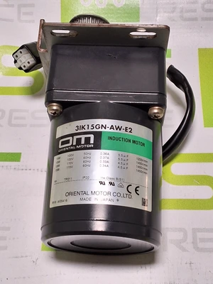 ORIENTAL MOTOR 31K15GN-AW-E2 INDUCTION MOTOR WITH D3409-132 1:10 GEAR HEAD