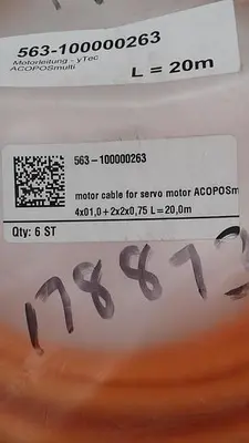 563-100000263 Motor Cable L=20M