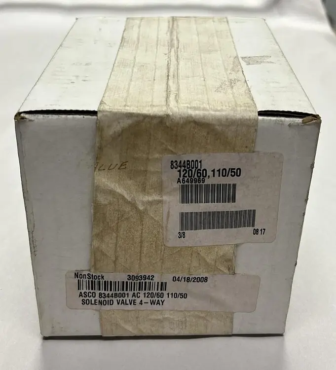 Used ASCO 8344B001 Pump & Valve Parts | Surplus Asset Holdings #1219825