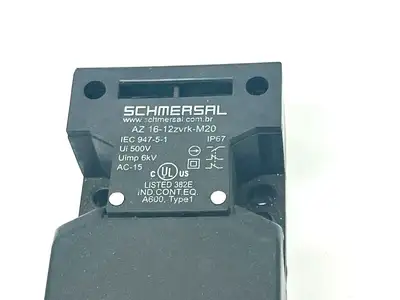 Used Schmersal AZ16-12ZVRK-M20 Relays & Switches Michigan US | Maverick Industrial Sales #1398286