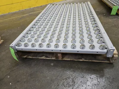 Used HYTROL ROLLER BALL TRANSFER  CONVEYOR Roller Conveyors Wisconsin US | Packer City Sales #1298033