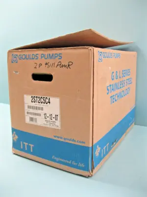 NEW Goulds 2ST2C5C4