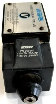 NEW VICKERS DG4S4-012A-B-60L HYDRAULIC DIRECTIONAL PILOT VALVE W/868982 SOLENOID