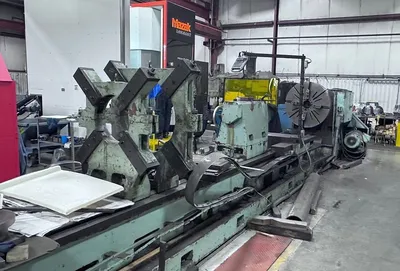 TUDA JUMBO 48" x 20' LATHES, GAP, SLIDING BED | T.R. Wigglesworth Machinery Co. (1)