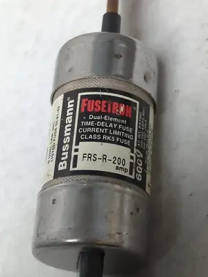 New | in-Stock COOPER BUSSMANN FRS-R-200 Miscellaneous Equipment (Electrical & Power) Ohio US | Surplus Asset Holdings #1243566