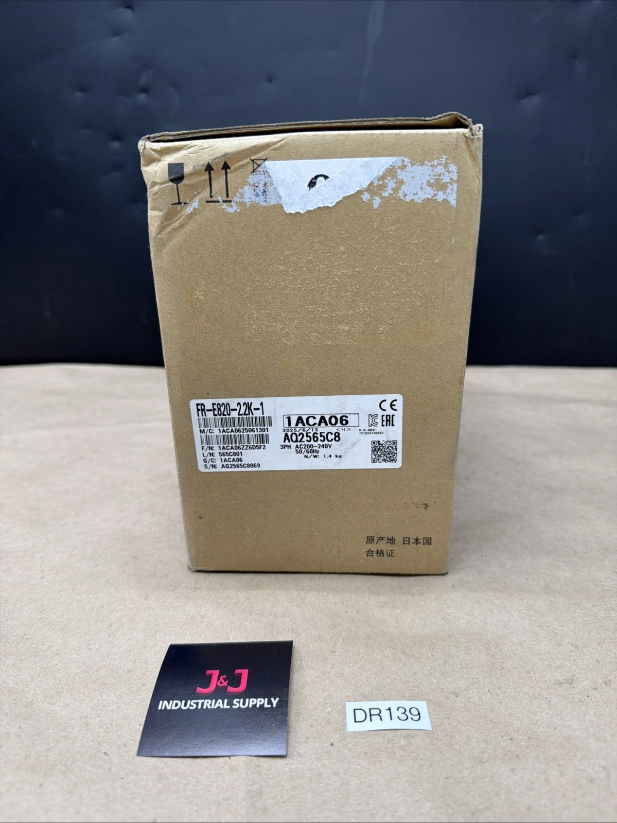 NEW Mitsubishi Electric FR-E820-2.2K-1