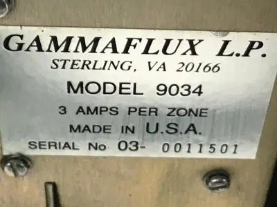 USED GAMMAFLUX 9034