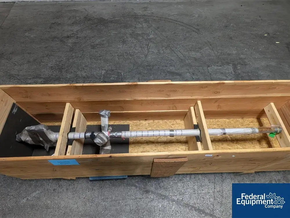 NEW Pfaudler 500 Gal Pfaudler Glass Lined Agitator Shaft