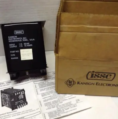 New | in-Stock ISSC KANSON 1260-1-D-B Sensors Ohio US | Surplus Asset Holdings #1233655