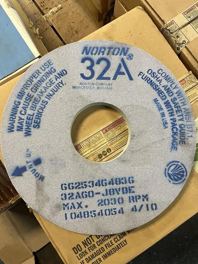 Used RPM 32AG0-J8YBE Grinding Wheels Ohio US | Surplus Asset Holdings #1541973