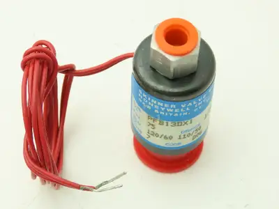 Honeywell Skinner PFB13DX1 Solenoid Valve PFB Type NO 120V 75 PSI 1/8" NPT