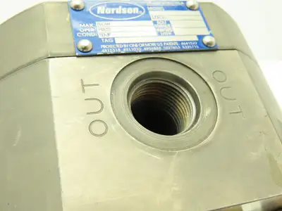 Nordson HP051-NN15-2S06-852 Flowmeter Highly Accurate Positive Displacement