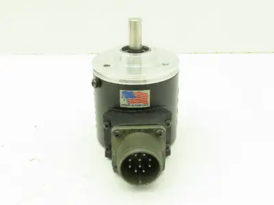 DRC Dynamics Research 25-S111-B16-1000T000 Rotary Encoder 3/8" Shaft 10-Pin