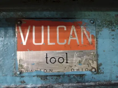 VULCAN TUBE CUTOFF/ PARTING MACHINE: STOCK #23749