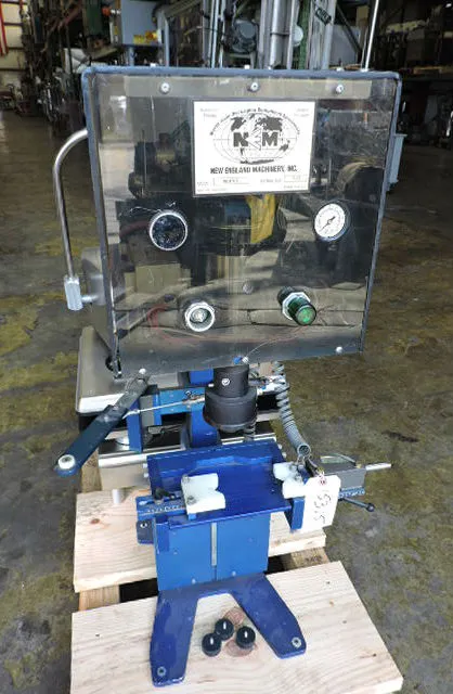 Used NE MACHINERY SEMI AUTO CAPPER NEBTCT Cappers New Jersey US | Champion Trading Corporation #423298