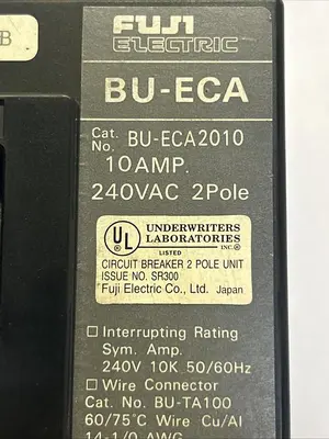 Used FUJI ELECTRIC BU-ECA2010 Miscellaneous Equipment (Electrical & Power) | Surplus Asset Holdings #1194227