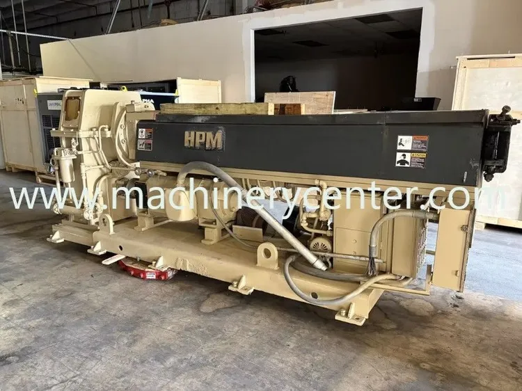 Used HPM 3.5 TM III Extruders Florida US | Machinery Center #1328040