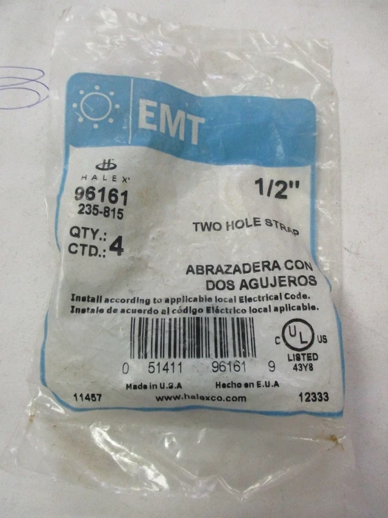 New | in-Stock Halex 96161 Electrical Fittings Arizona US | ASSET CONVERSION SPECIALISTS, INC. #312570