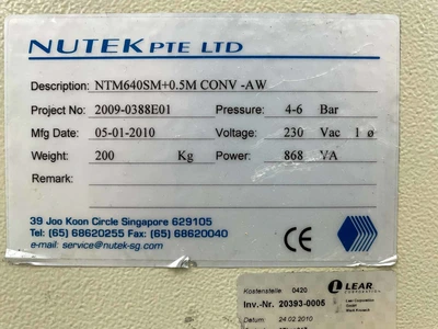 2010 NUTEK NTM640SM PCB Stacker PCB Stacker | Tekmart International Inc. (7)