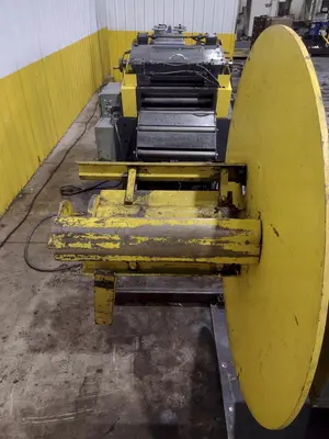 24" X .105" X 8,000 LBS COE CPR-DE DOUBLE END UNCOILER & COE CPPS-PO STRAIGHTENER: YOBRO #24984