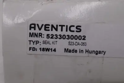 BOSCH AVENTICS 5233030002 SEAL KIT 523-DA-063 STOCK H1146A